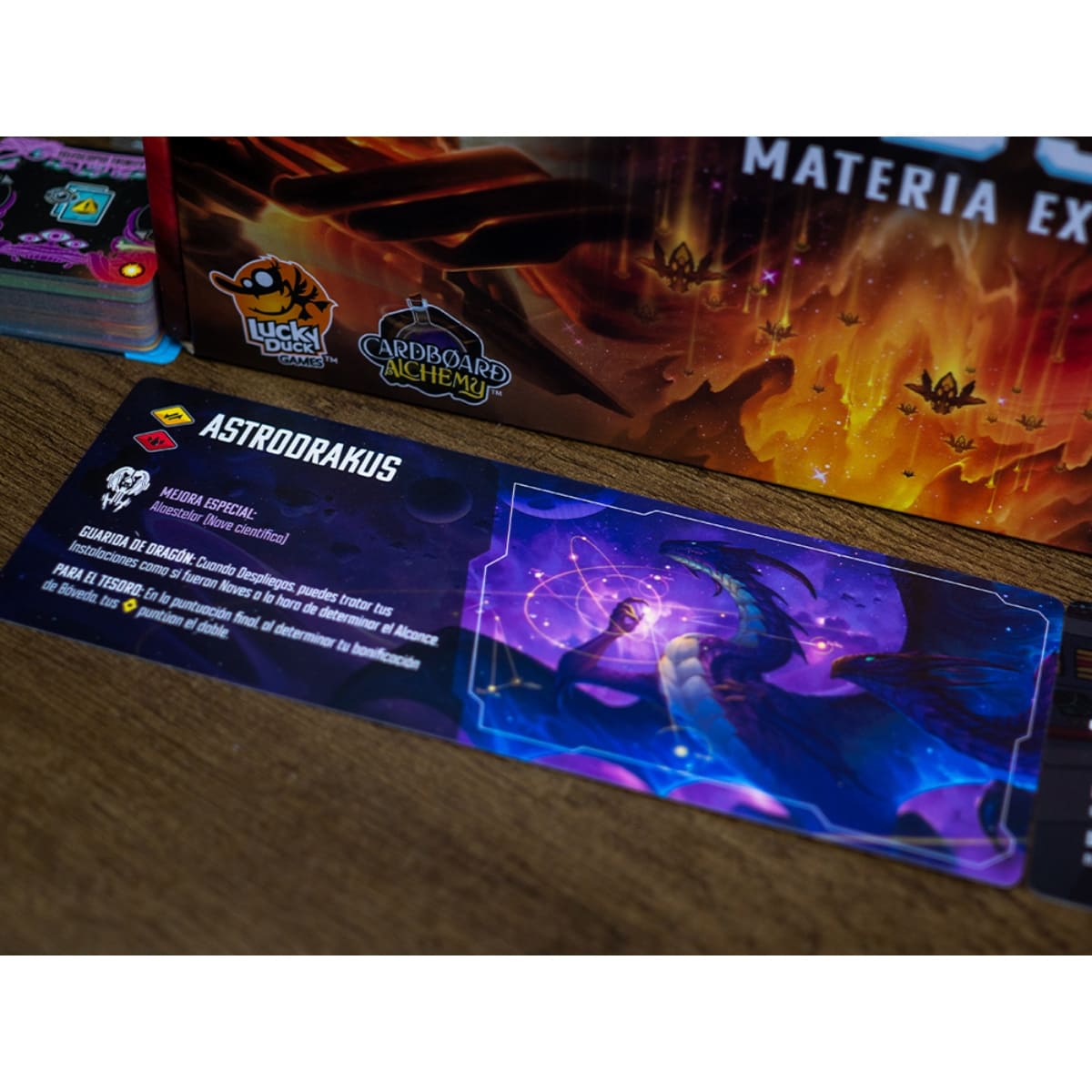 Andromeda's Edge: Materia exótica