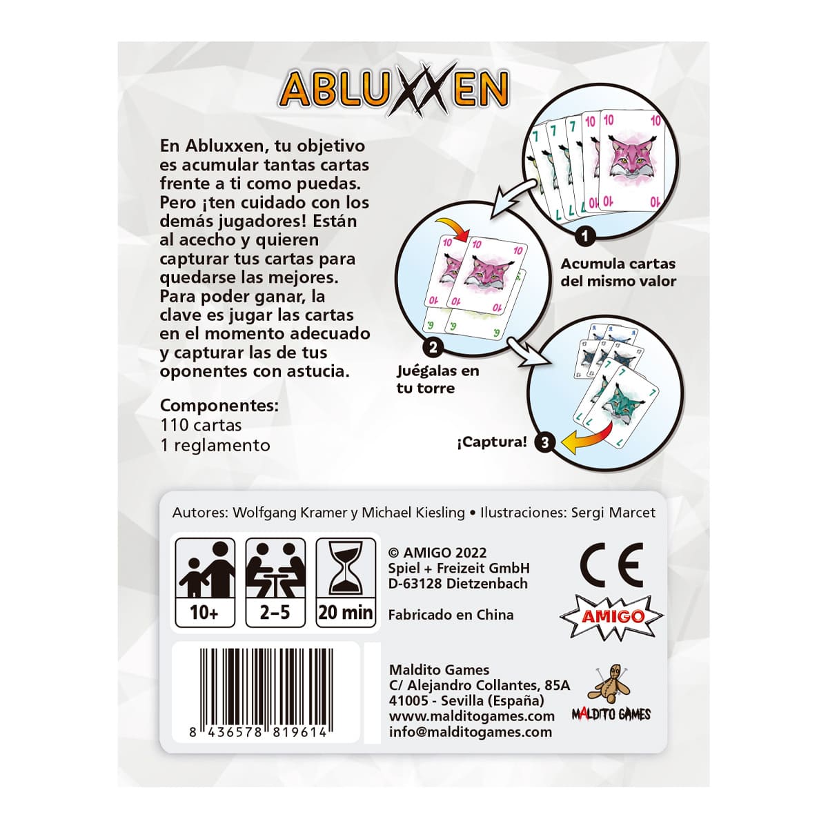Abluxxen - Juegos de mesa - Adani Store