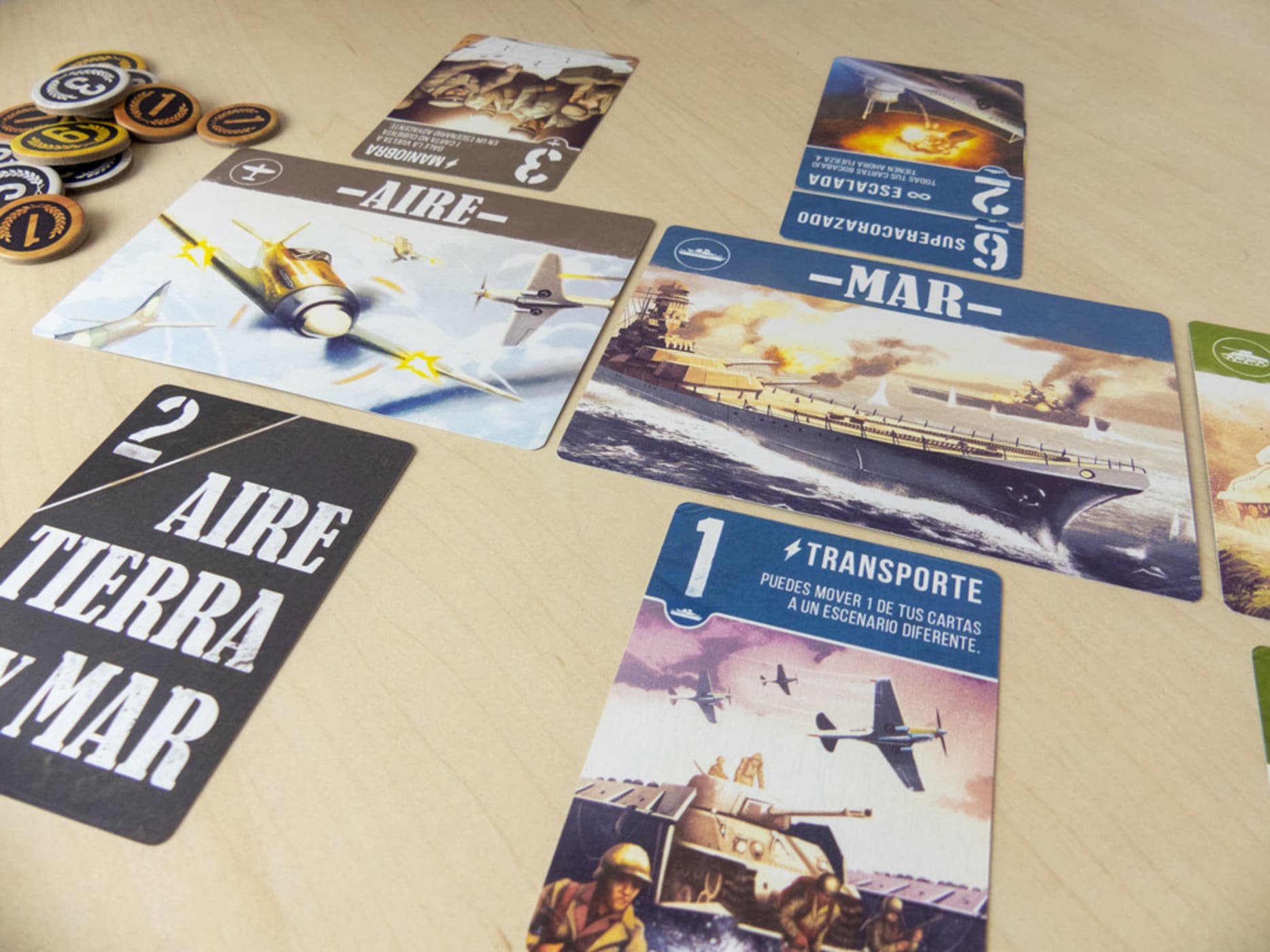 Aire, tierra y mar - Juegos de mesa - Adani Store 