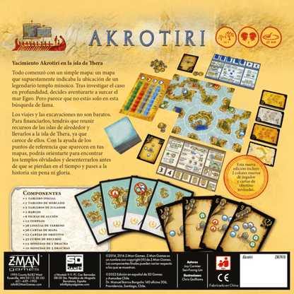 Akrotiri - Juegos de mesa - Adani Store