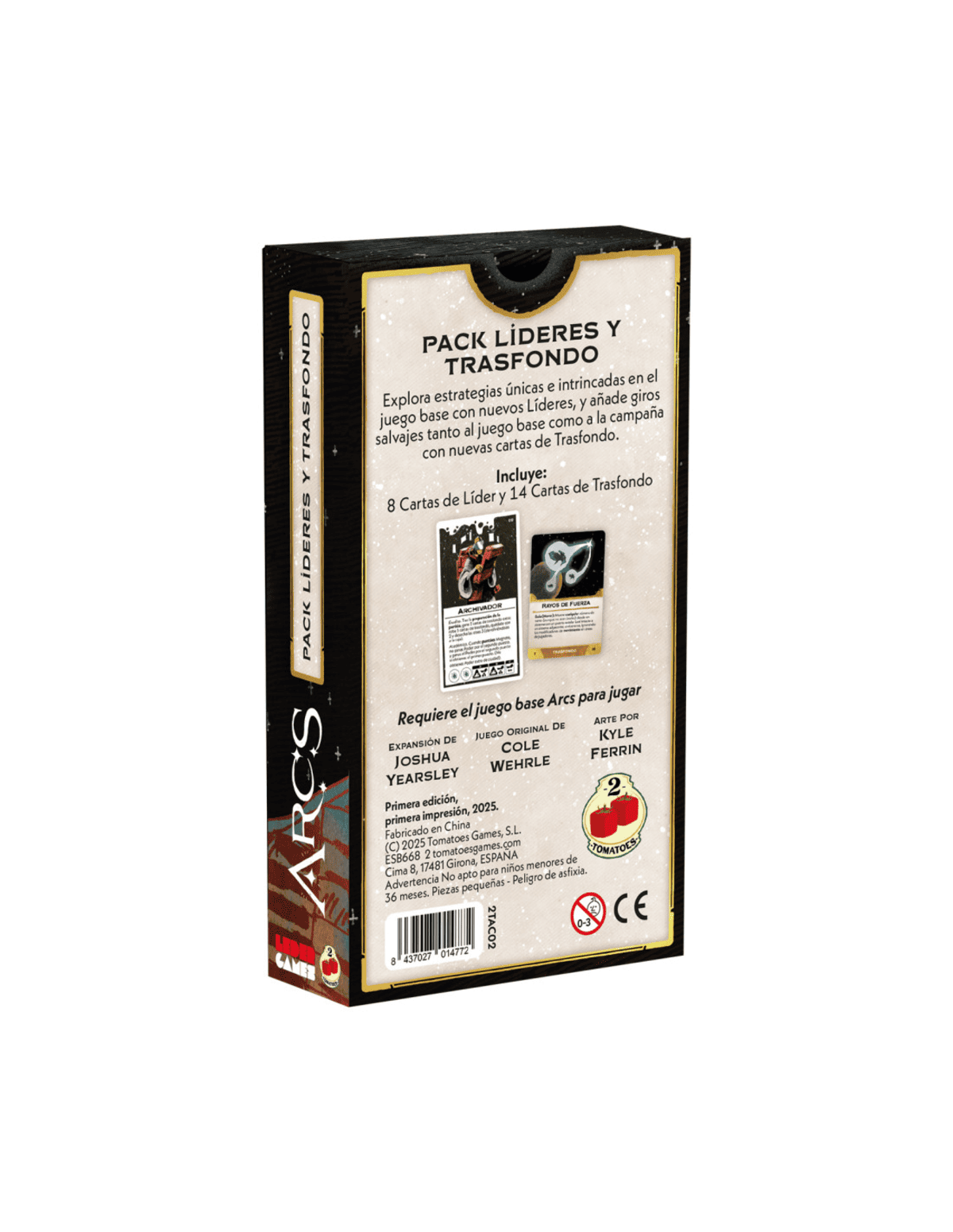 Arcs: Líderes y Trasfondo - Juegos de mesa - Adani Store