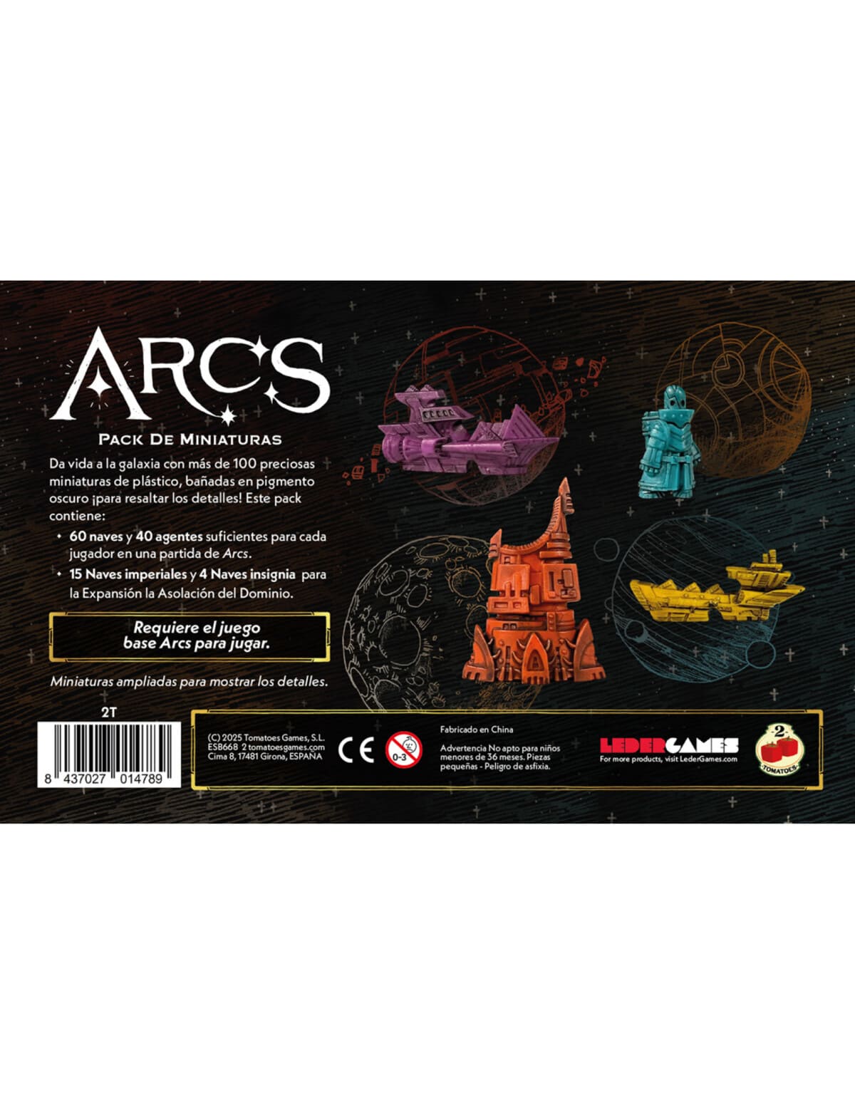 Arcs: Pack de miniaturas - Juegos de mesa - Adani Store