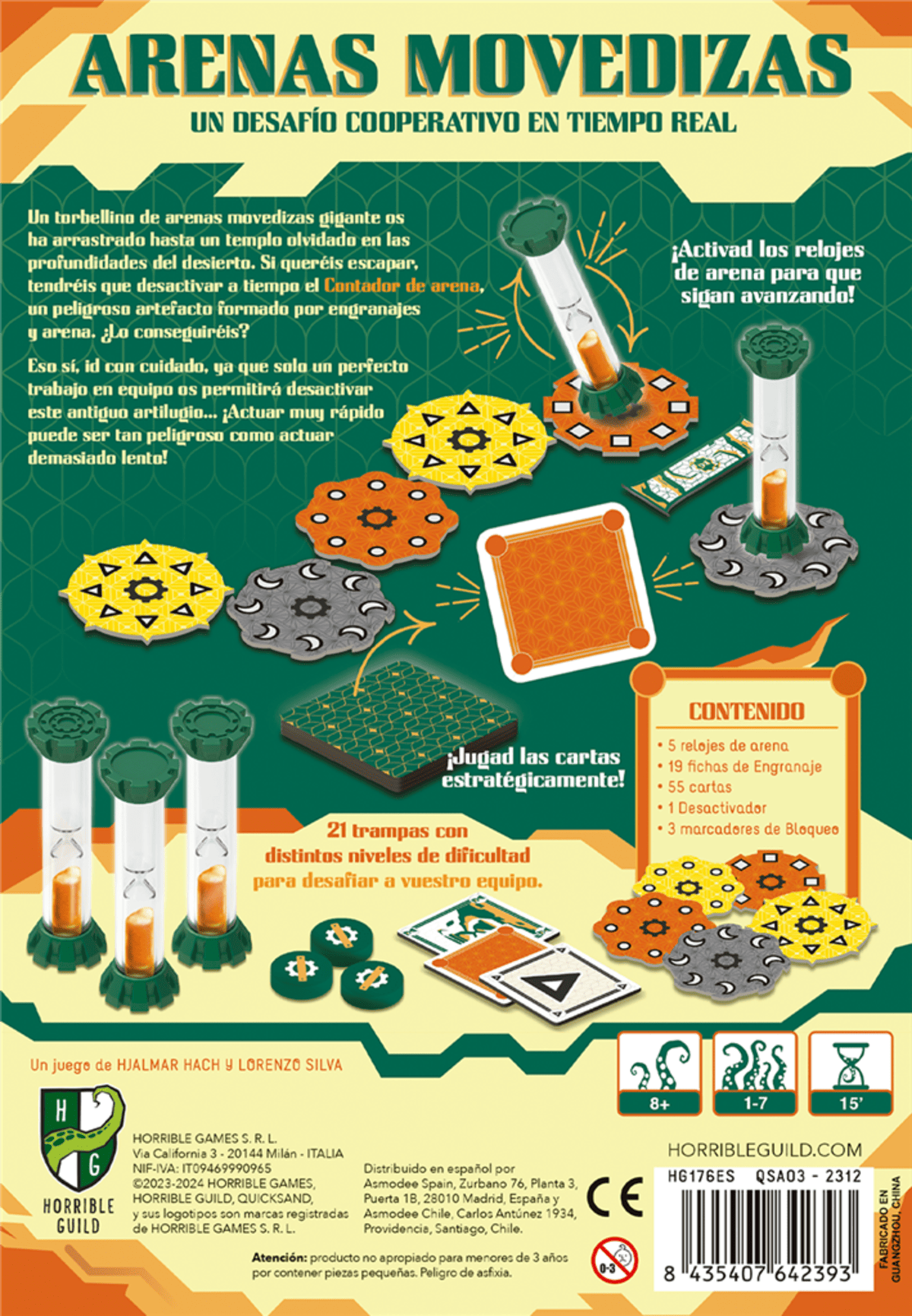 Arenas Movedizas - Juegos de mesa - Adani Store