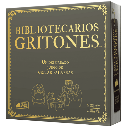 Bibliotecarios Gritones - Juegos de mesa - Adani Store