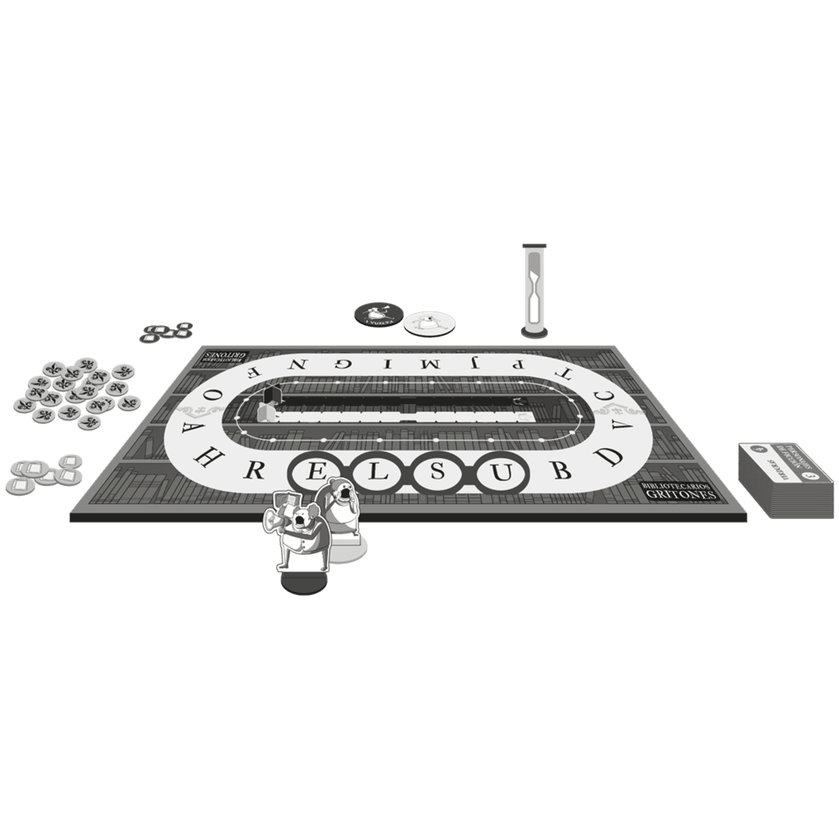 Bibliotecarios Gritones - Juegos de mesa - Adani Store