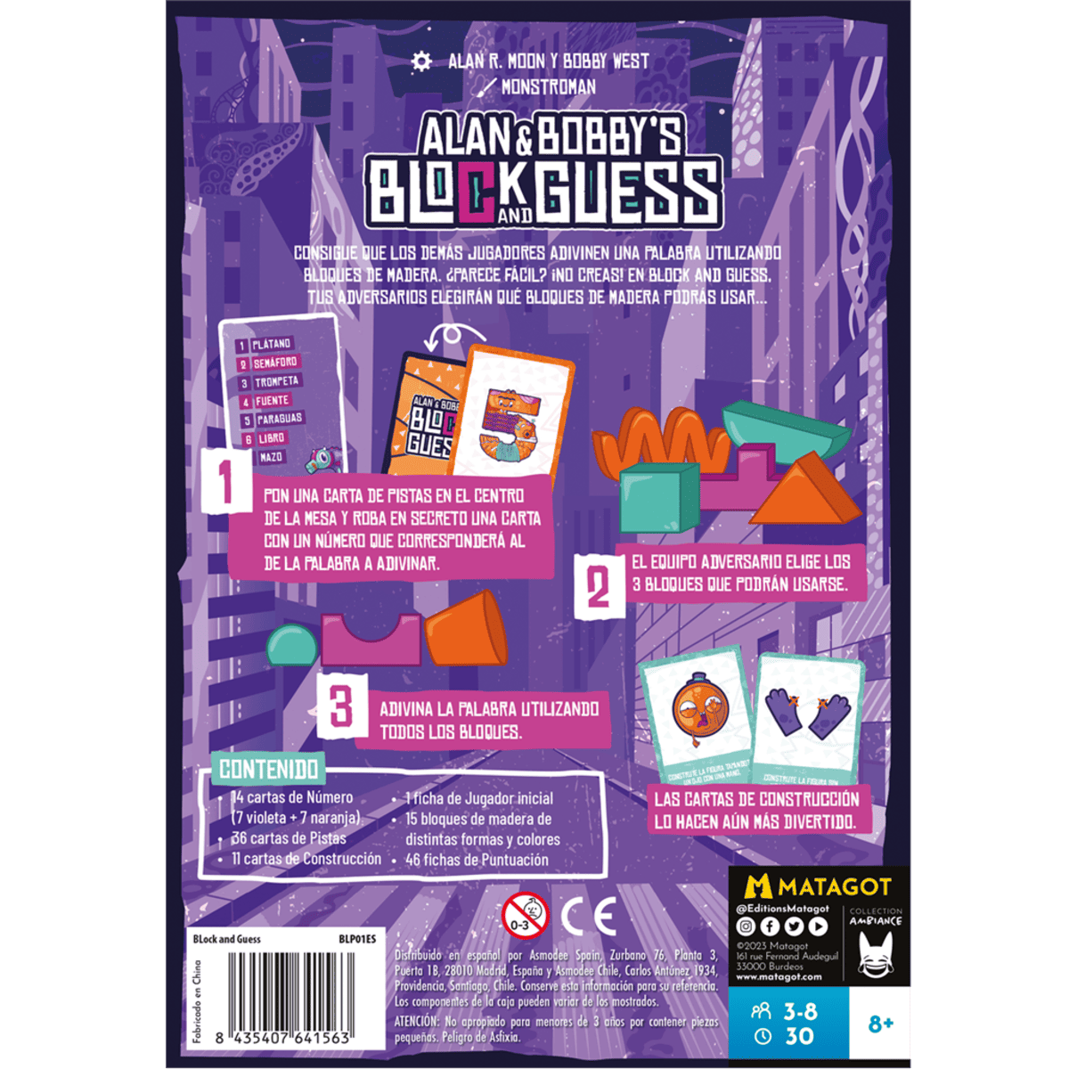 Block and Guess - Juegos de mesa - Adani Store