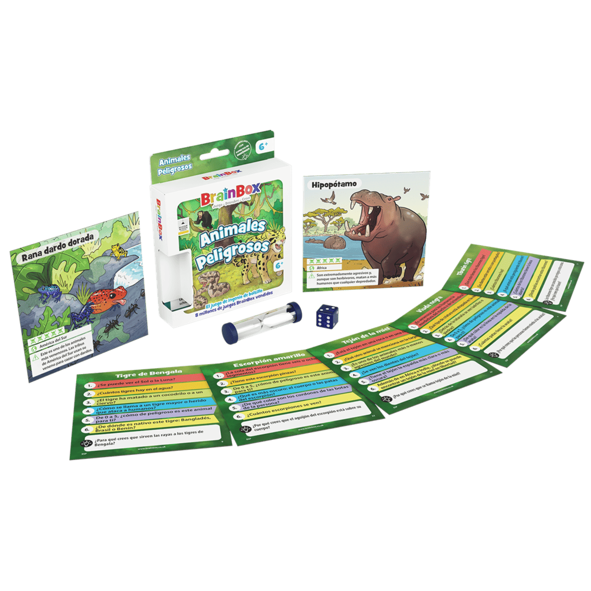 BrainBox Pocket: Animales Peligrosos
