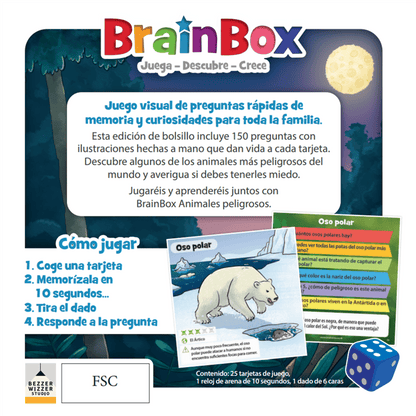 BrainBox Pocket: Animales Peligrosos