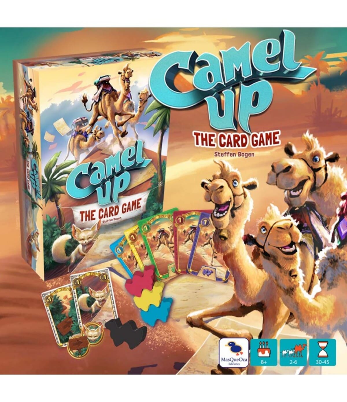 Camel Up: El Juego de Cartas - Juegos de mesa - Adani Store