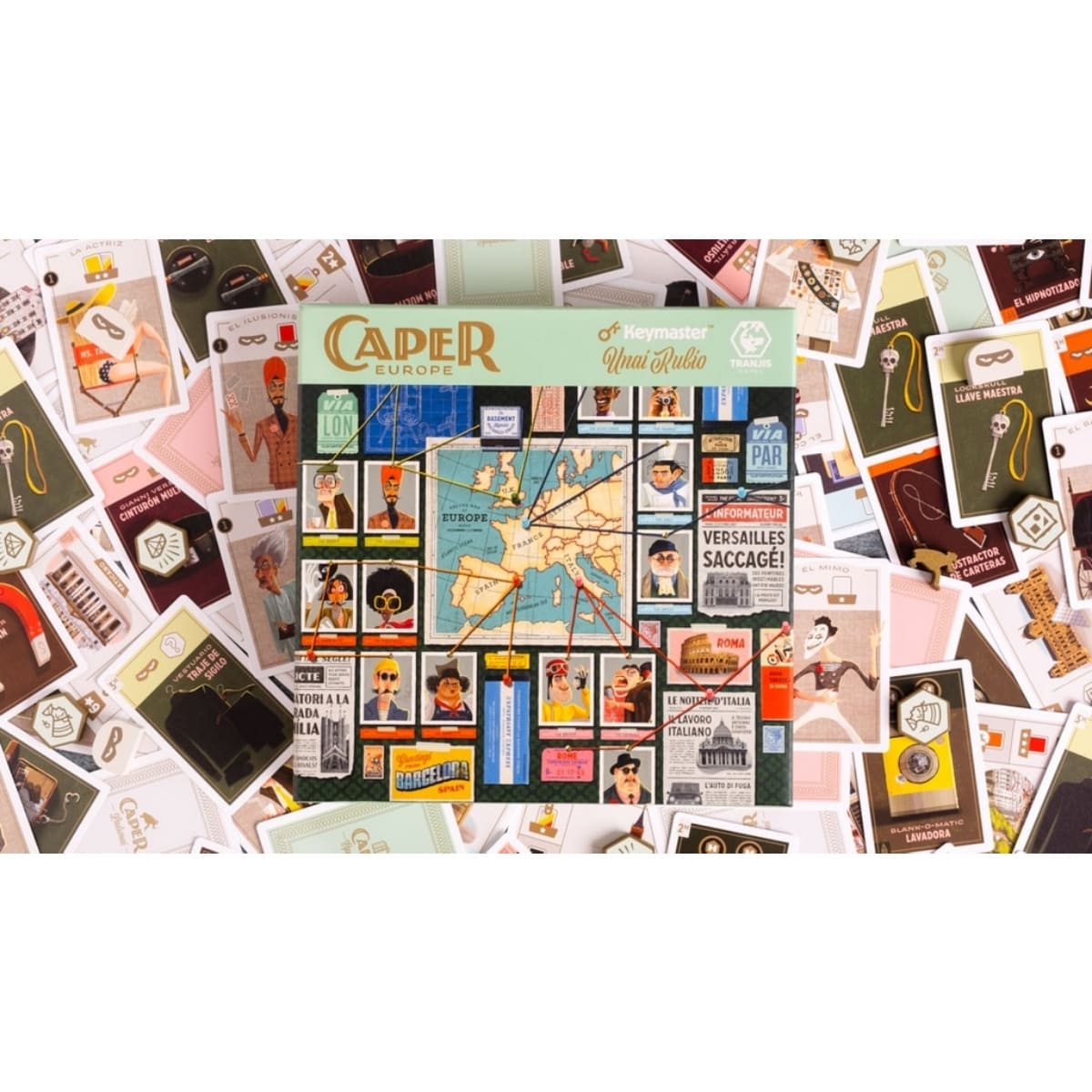 Caper Europe - Juegos de Mesa - Adani Store