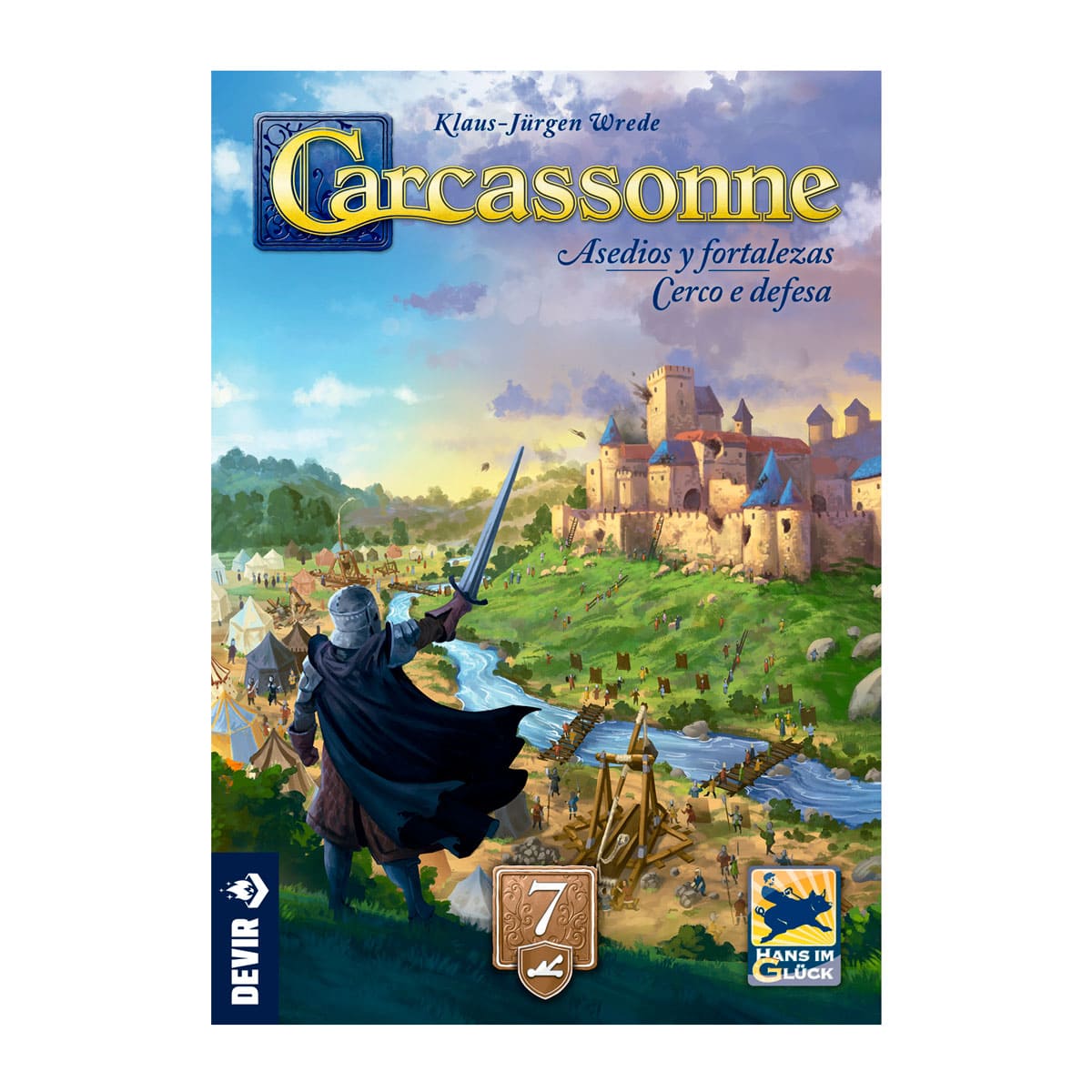 Carcassonne: Asedios y Fortalezas - Juegos de mesa - Adani Store