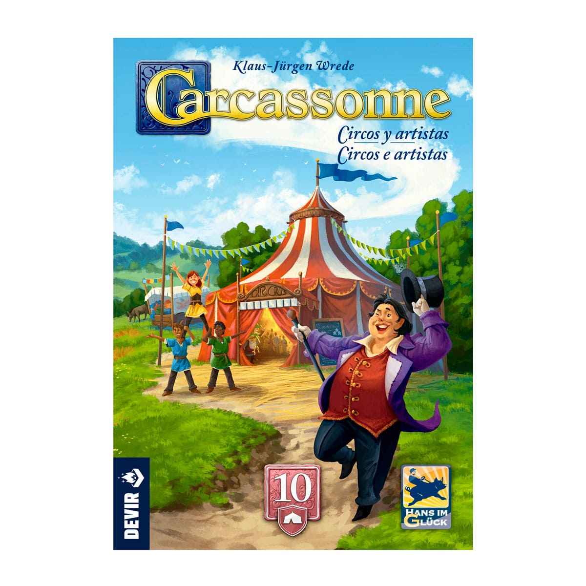 Carcassonne: Circos y Artistas - Juegos de mesa - Adani Store