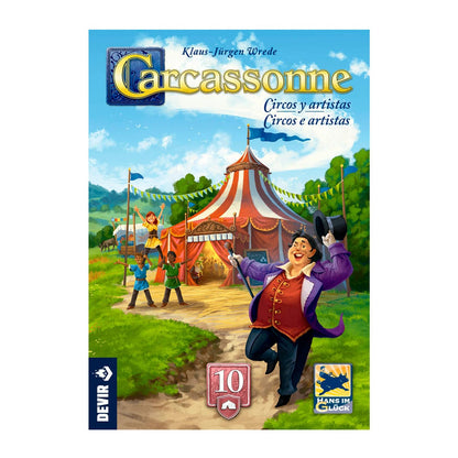 Carcassonne: Circos y Artistas - Juegos de mesa - Adani Store