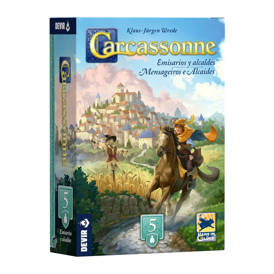 Carcassonne: Emisarios y Alcaldes - Juegos de mesa - Adani Store