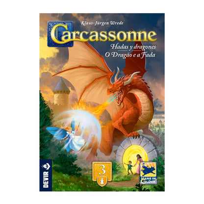 Carcassonne: Hadas y Dragones - Juegos de mesa - Adani Store