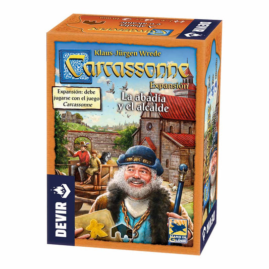 Carcassonne La abadía y el alcalde - Juegos de mesa - Adani Store