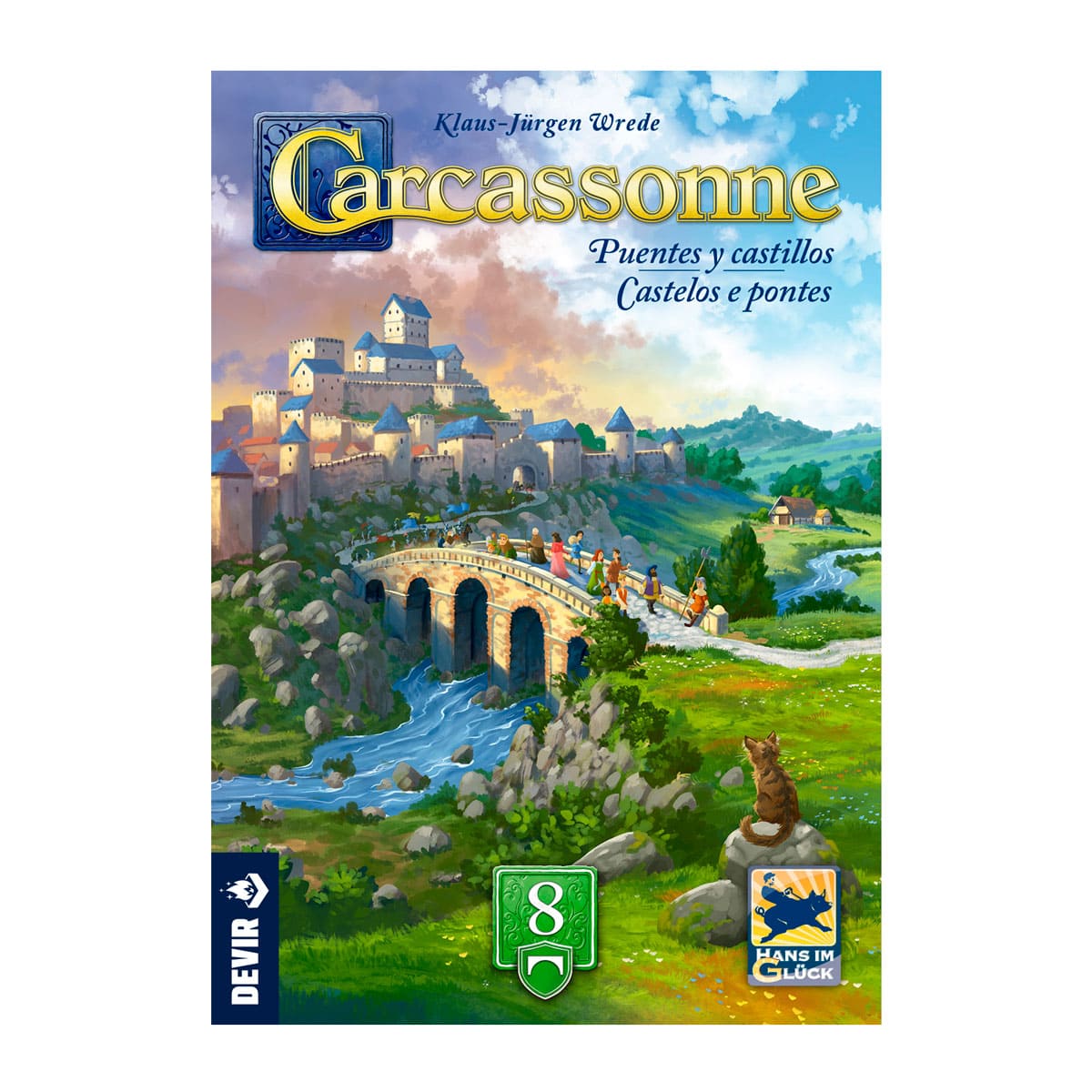 Carcassonne: Puentes y Castillos - Juegos de mesa - Adani Store