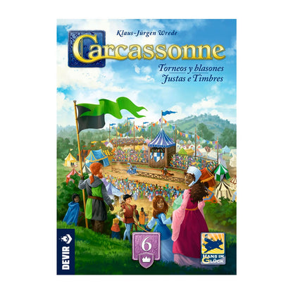 Carcassonne: Torneos y Blasones - Juegos de mesa - Adani Store
