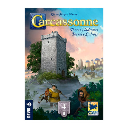 Carcassonne: Torres y Ladrones - Juegos de mesa - Adani Store