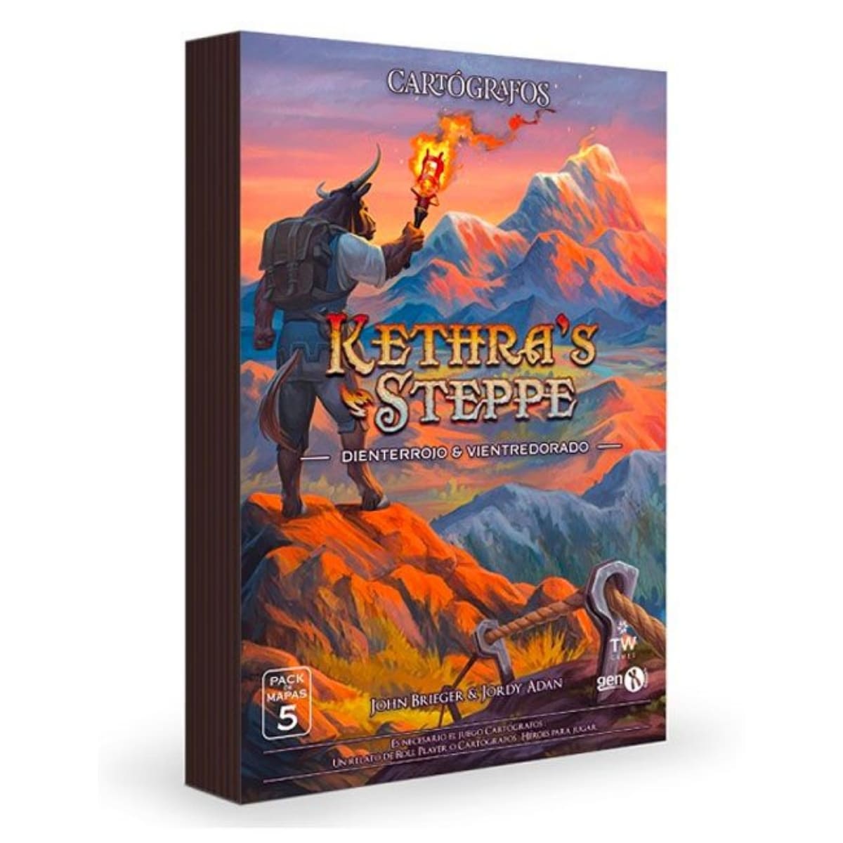 Cartógrafos: Kethra Steppe - Juegos de mesa - Adani Store