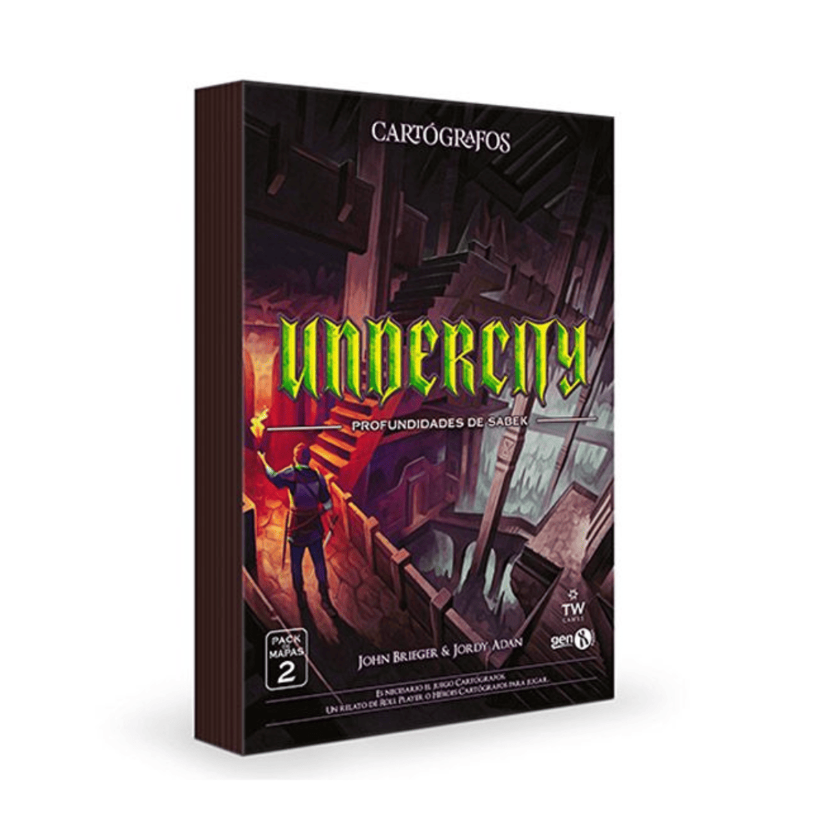 Cartógrafos: Undercity - Juegos de mesa - Adani Store