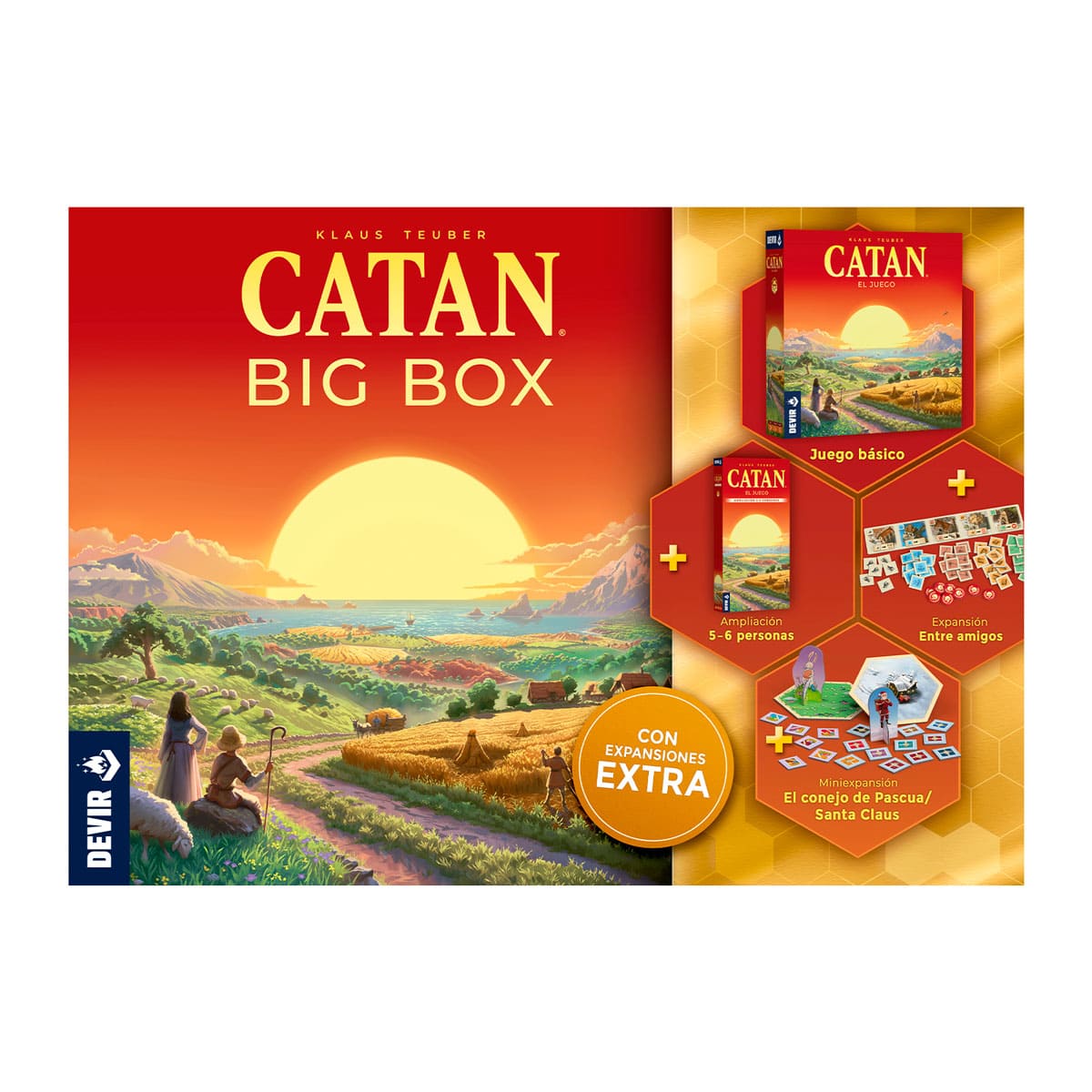 Catan Big Box - Juegos de mesa - Adani Store