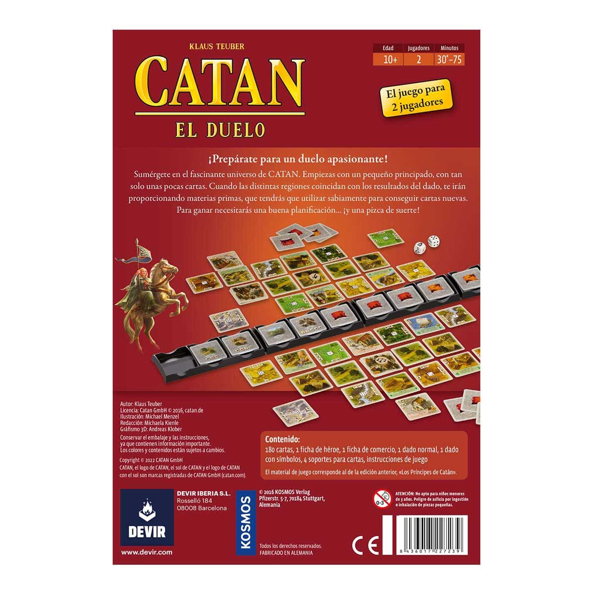 Catan: El Duelo - Juegos de mesa - Adani Store