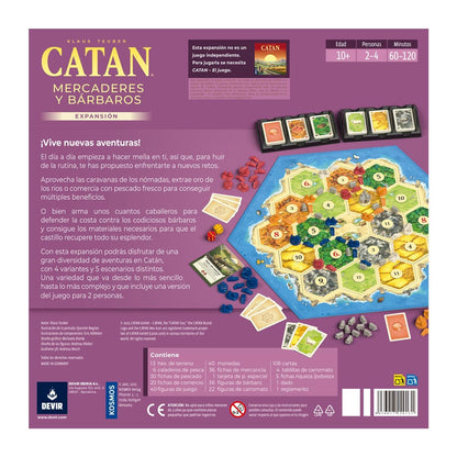 Catan: Mercaderes y Bárbaros - Juegos de mesa - Adani Store