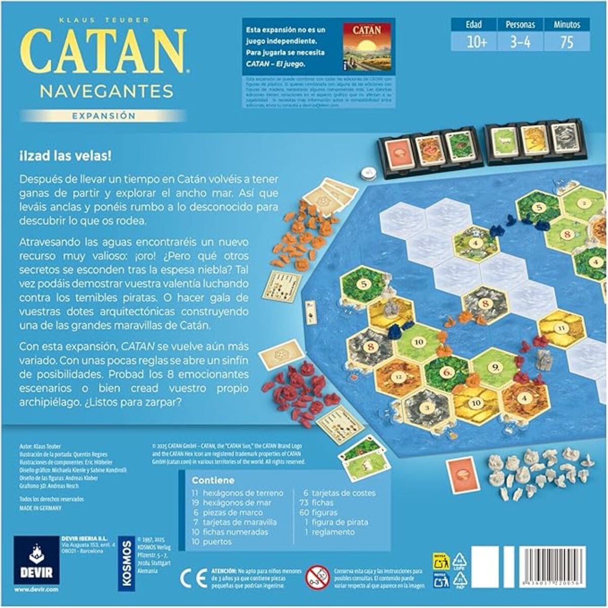 Catan: Navegantes - Juegos de mesa - Adani Store