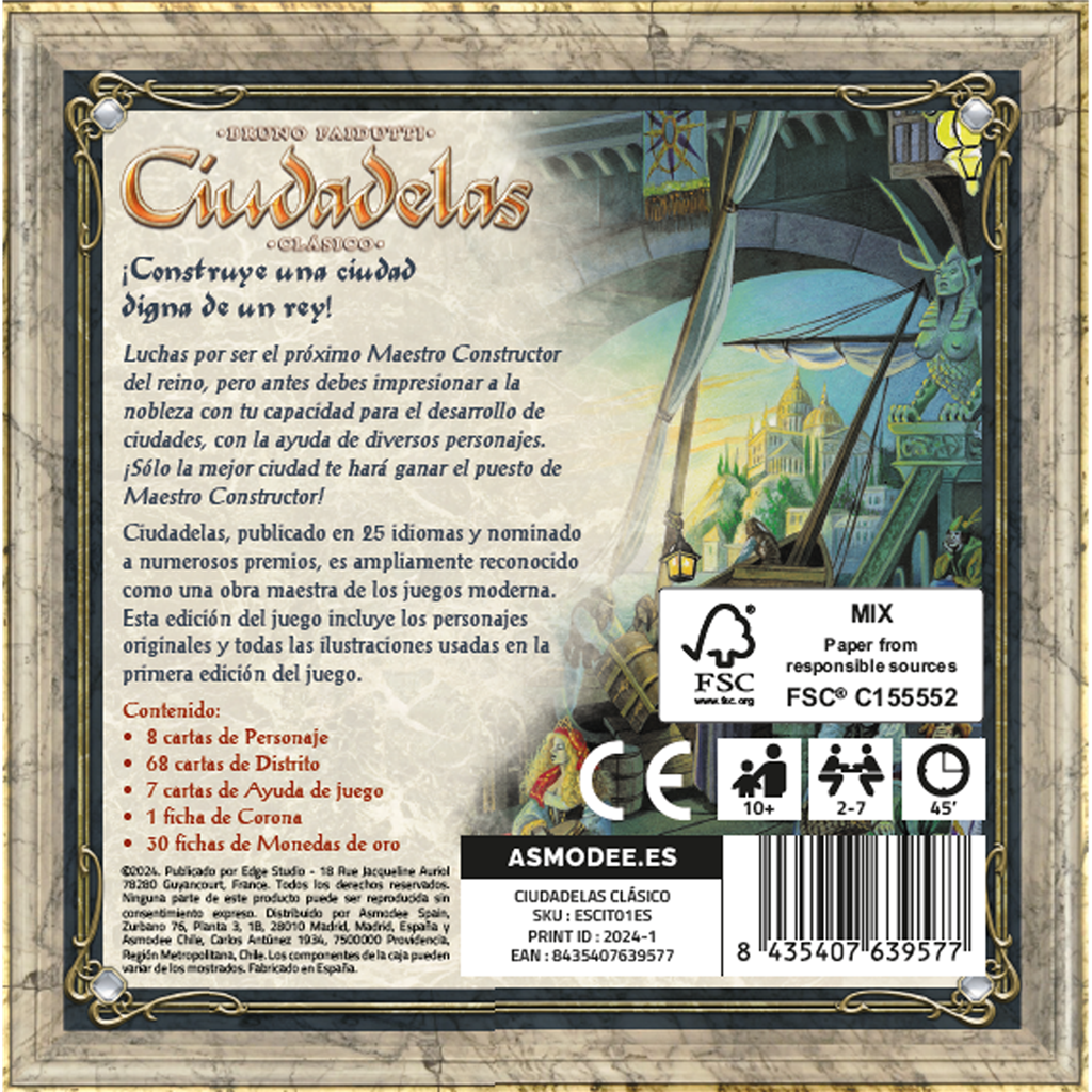 Ciudadelas Clásico - Juegos de mesa - 
Adani Store