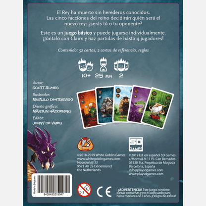 Claim 2 - Juegos de mesa - Adani Store