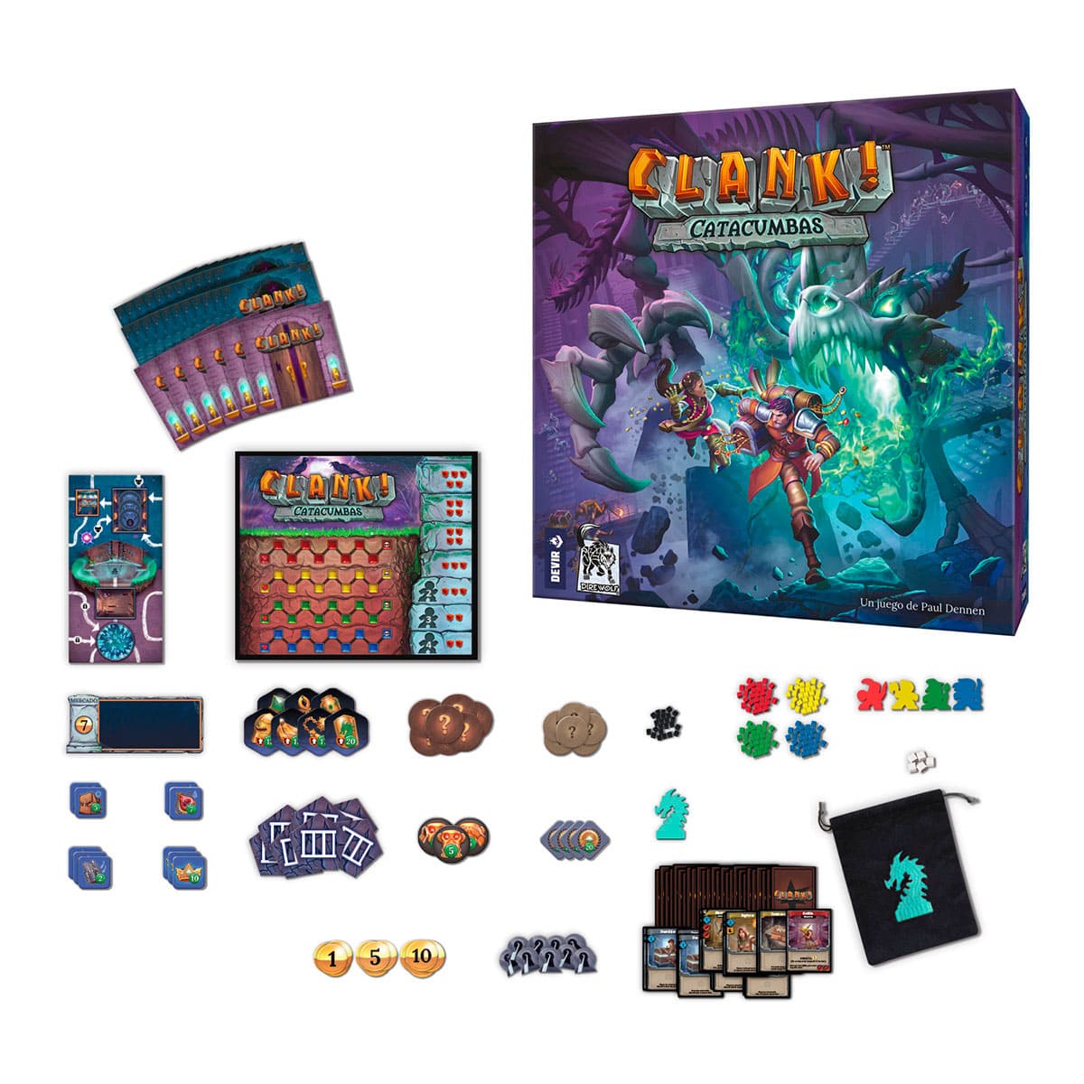 Clank! Catacumbas - Juegos de Mesa - Adani Store
