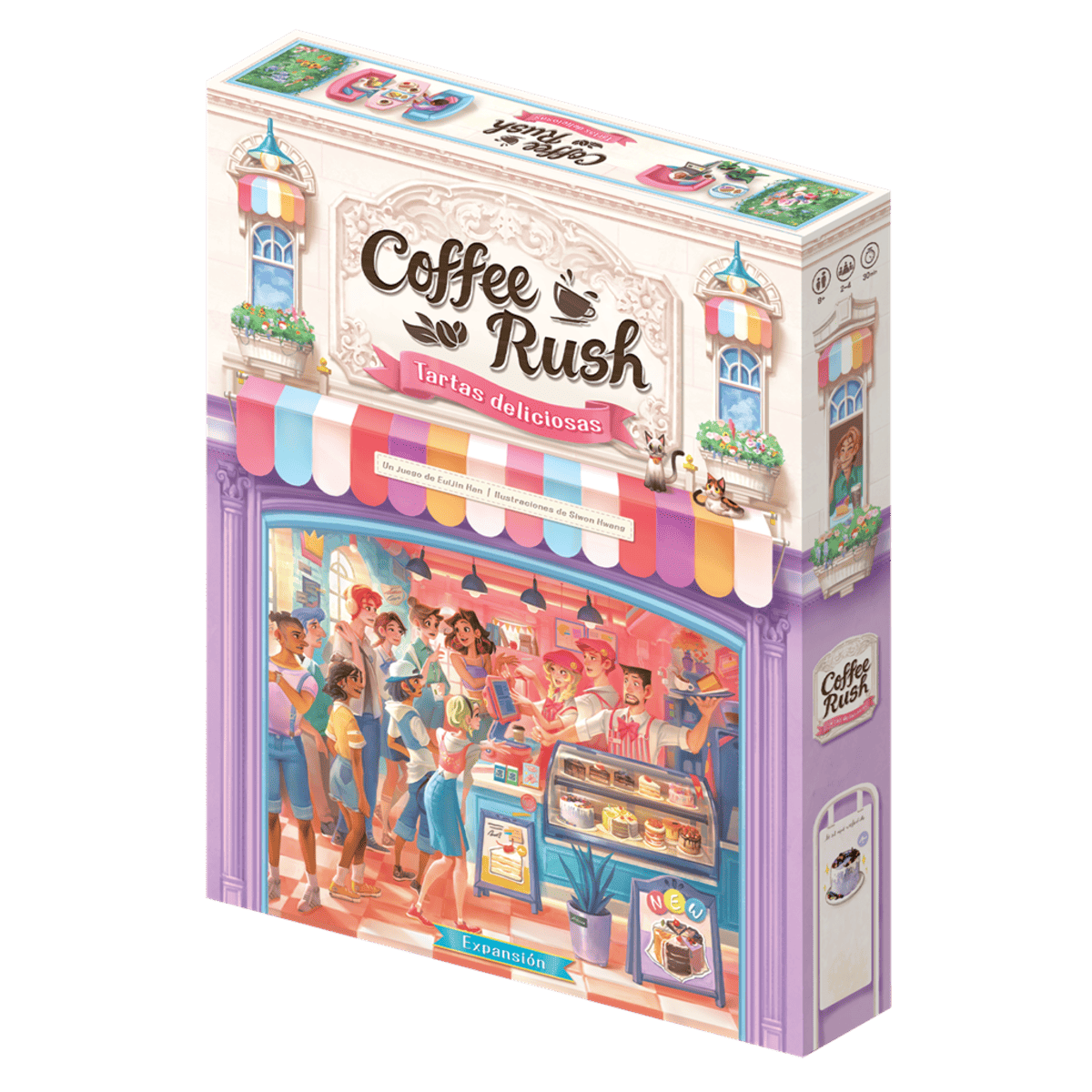 Coffee Rush: Tartas deliciosas - Juegos de mesa - Adani Store