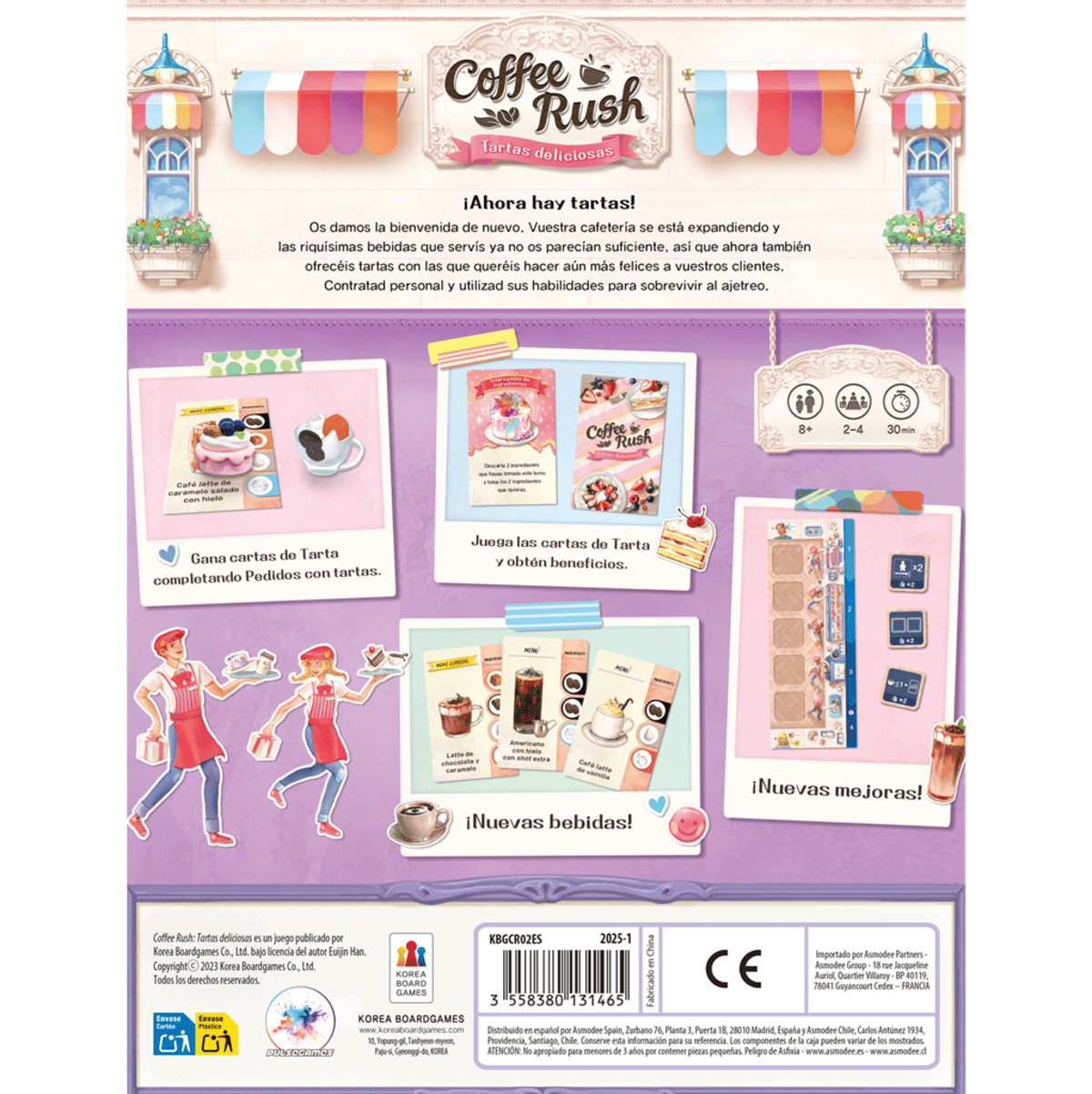 Coffee Rush: Tartas deliciosas - Juegos de mesa - Adani Store