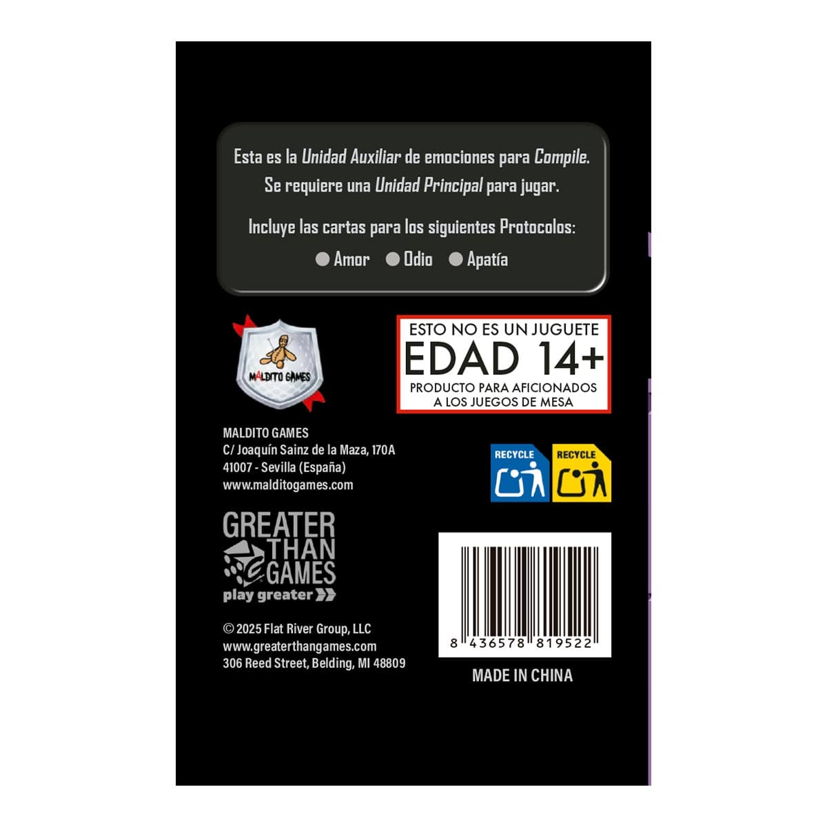 Compile: Unidad auxiliar 1 - Juegos de mesa - Adani Store