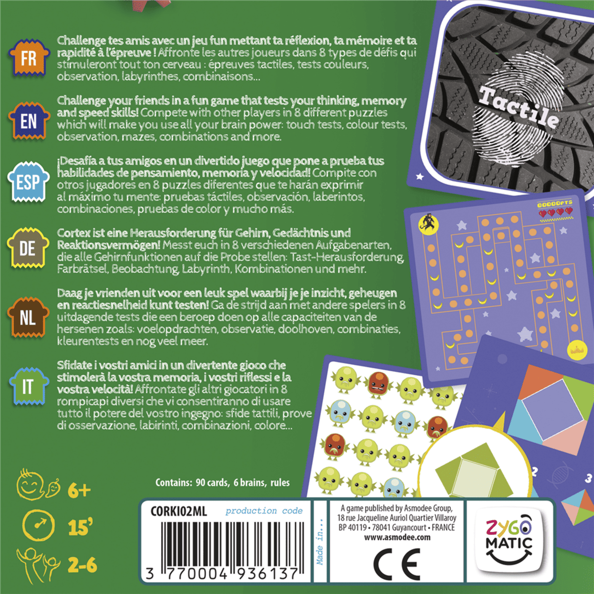 Cortex Challenge 2: Kids - Juegos de mesa - Adani Store