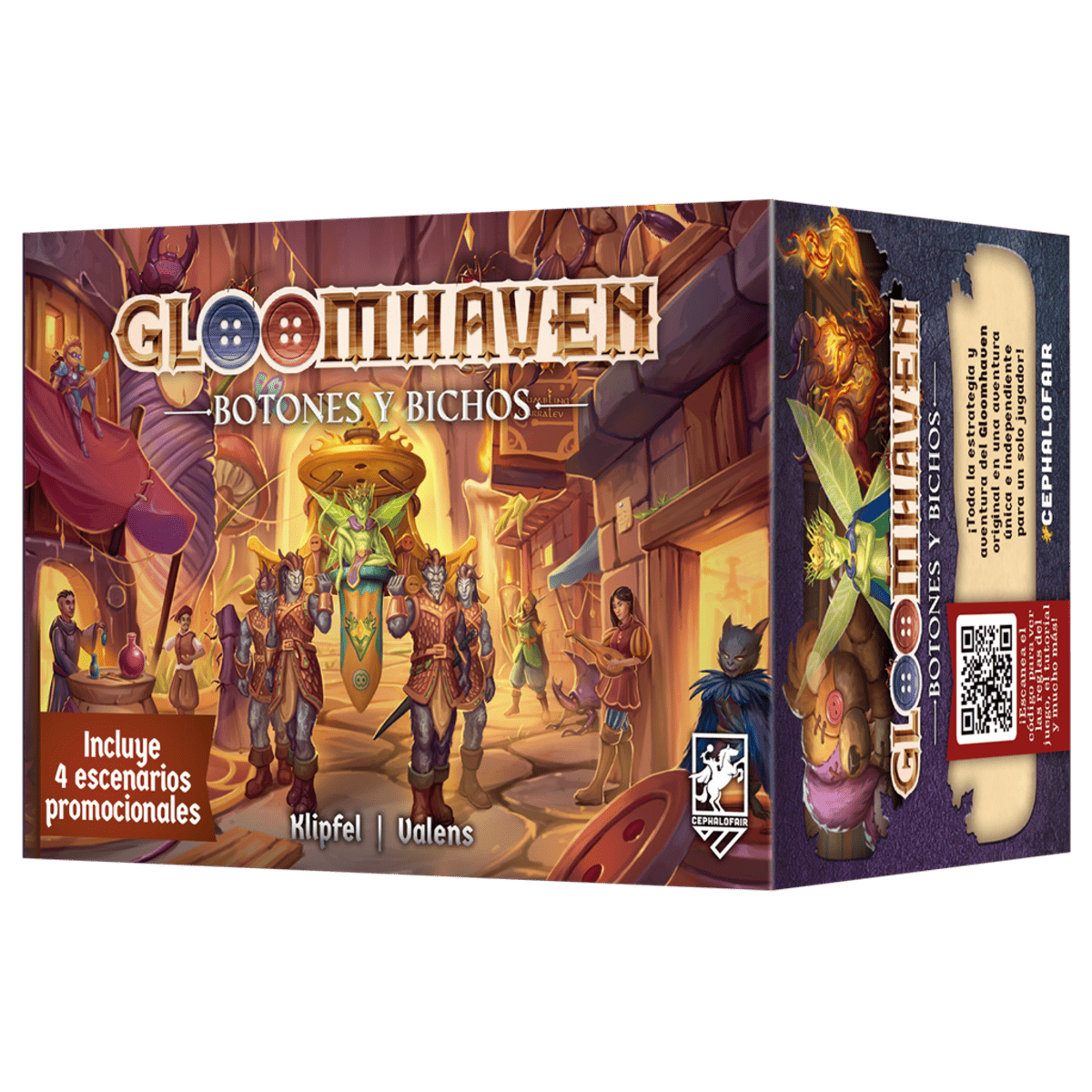 Gloomhaven: Botones y Bichos