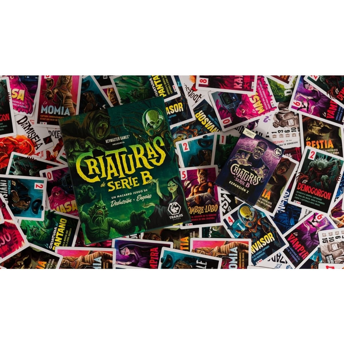 Criaturas de Serie B: Expansión I - Juegos de Mesa - Adani Store