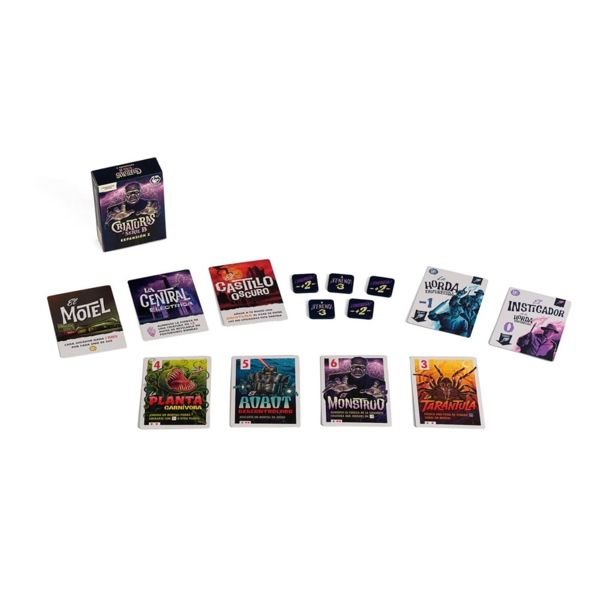 Criaturas de Serie B: Expansión I - Juegos de Mesa - Adani Store