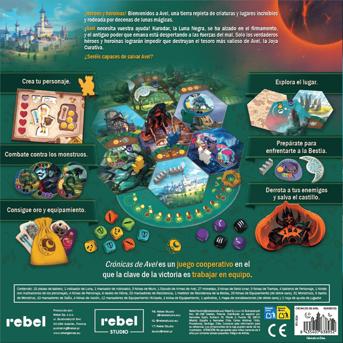 Crónicas de Avel - Juegos de mesa - Adani Store