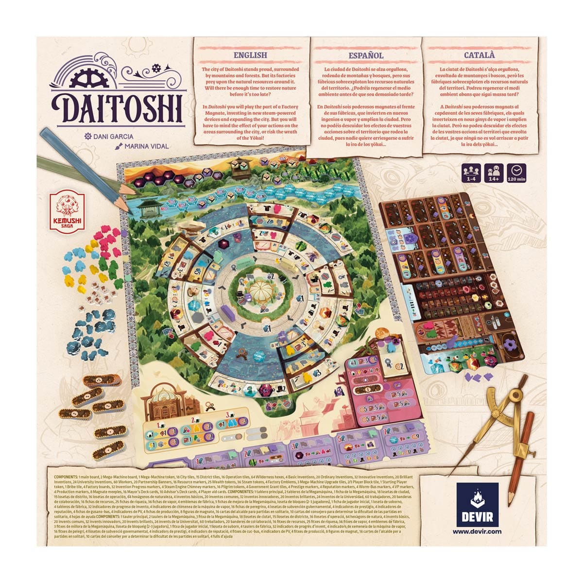 Daitoshi - Juegos de mesa - Adani Store