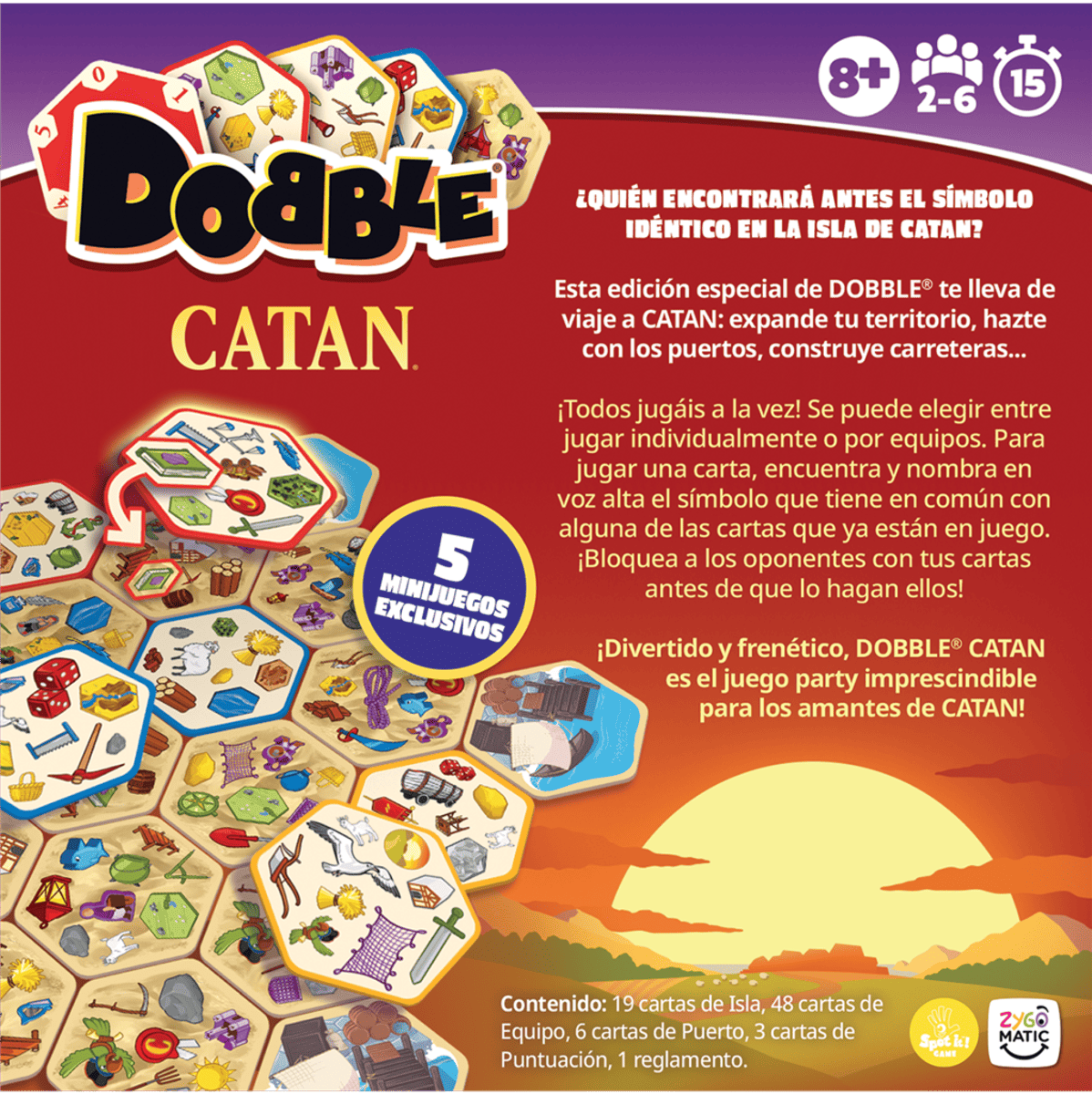 Dobble Catan - Juegos de mesa - Adani Store