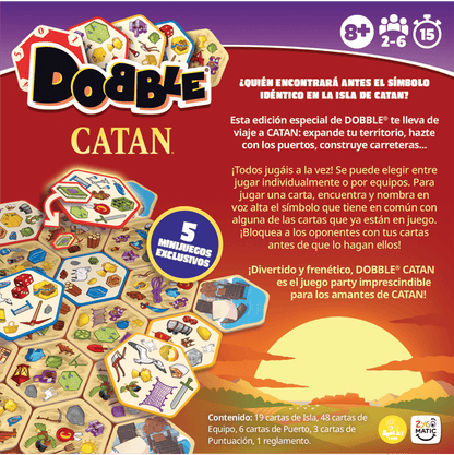 Dobble Catan - Juegos de mesa - Adani Store