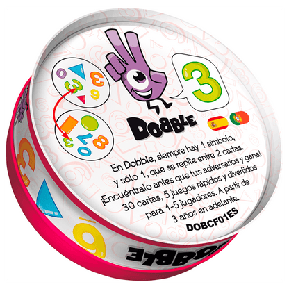Dobble Formas y Números - Juegos de mesa - Adani Store