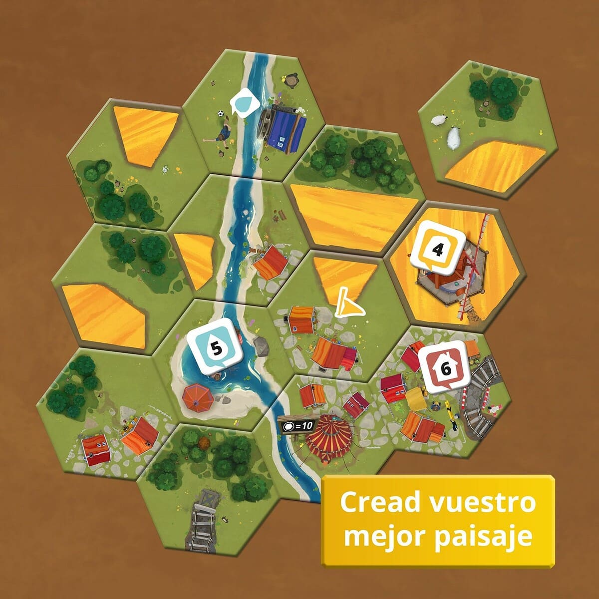 Dorfromantik - Juegos de mesa - Adani Store