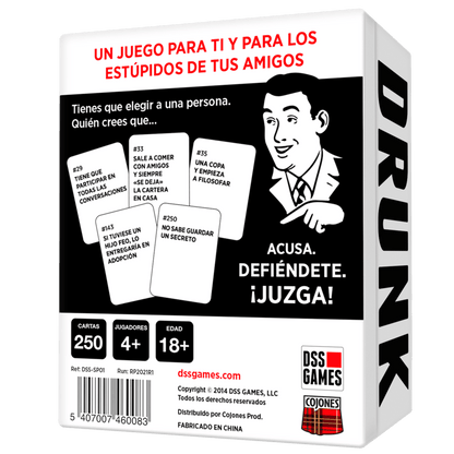 Drunk Stoned or Stupid - Juegos de Mesa - Adani Store