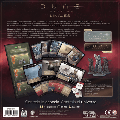 Dune Imperium: Linajes - Juegos de mesa - Adani Store