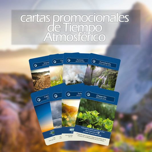 Earth: Abundancia - Cartas promocionales de Tiempo Atmosférico - Juegos de mesa - Adani Store