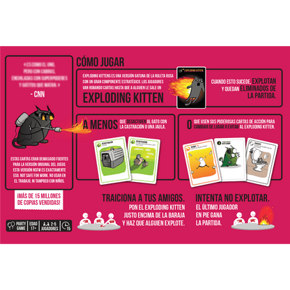 Exploding Kittens: Edición NSFW