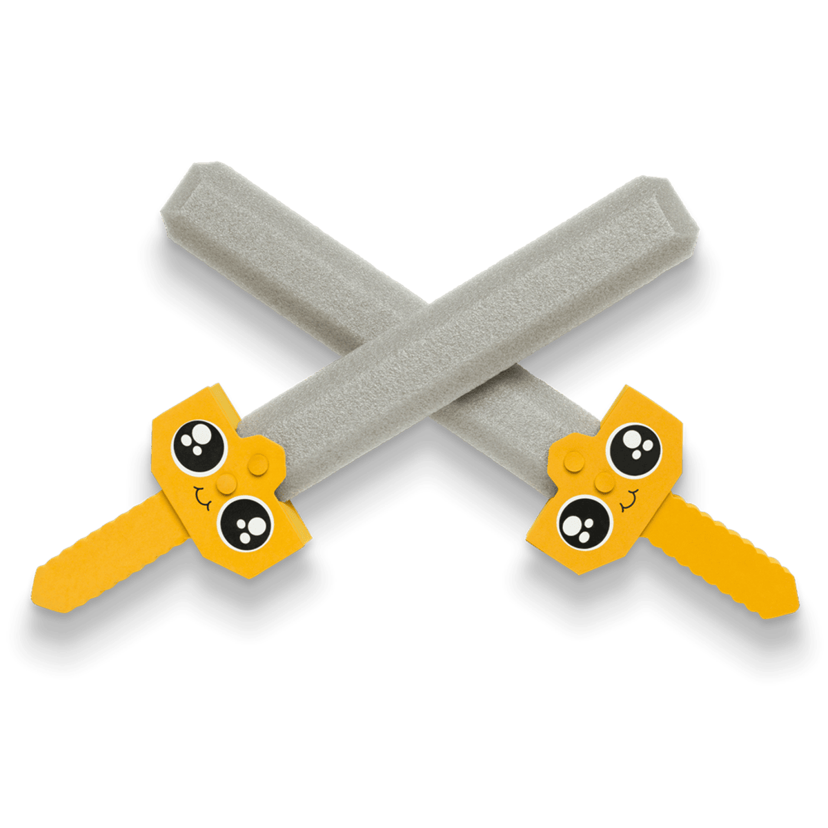 Vamos a pegarnos con espadas de mentira